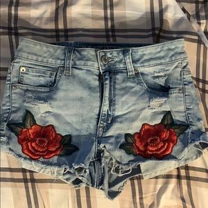 American eagle stretch shorts